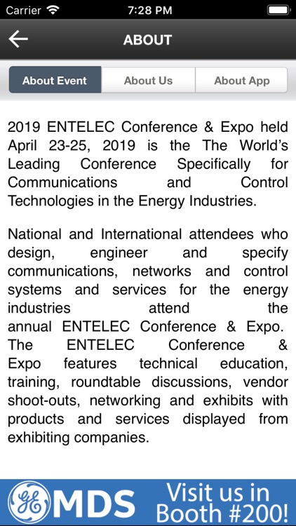 2019 ENTELEC Conference & Expo screenshot-3