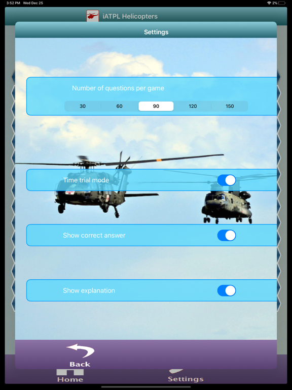 Screenshot #6 pour ATPL Helicopter