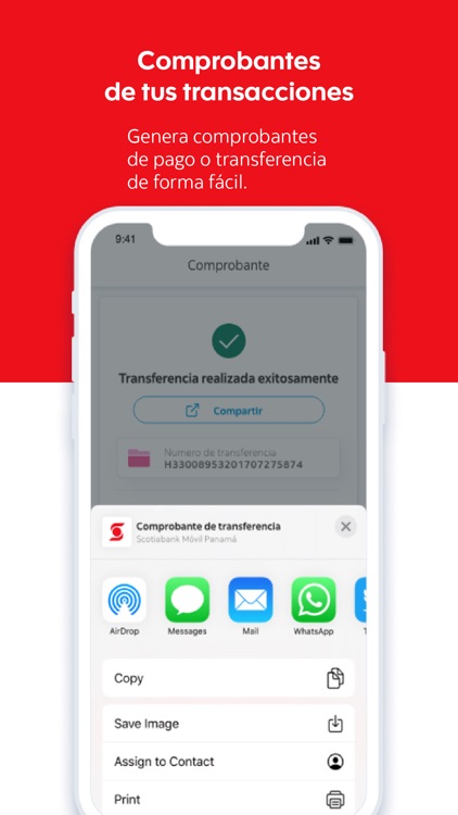 Scotiabank Panamá, Banca Móvil screenshot-7