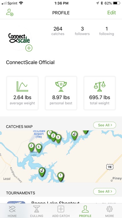 ConnectScale Fishing App screenshot-4