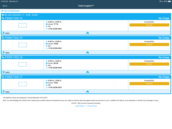 NAU Country iPad screenshot 5 - Business app