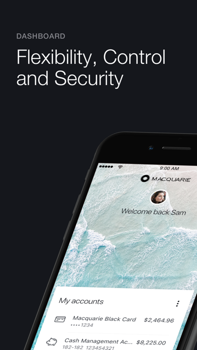 Macquarie Mobile Banking Screenshot