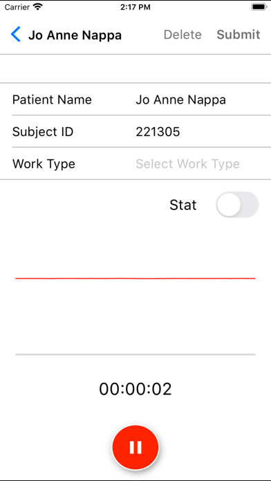 Chartnet Dictate 2.0 iPhone screenshot 4 - Medical app