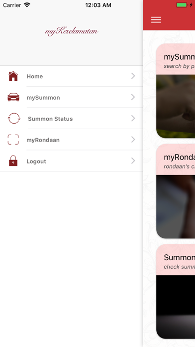 App screenshot