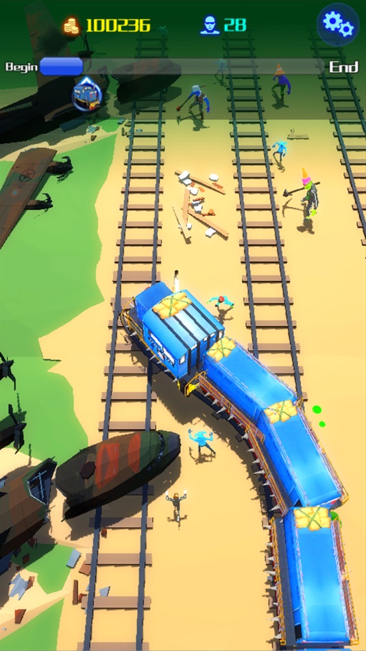 #5. Train VS Zombie (iOS) 由: jianhua qiu