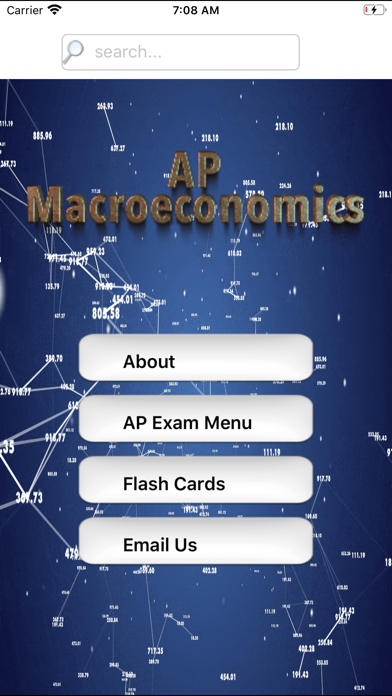 Screenshot 1 of AP Macroeconomics Prep App