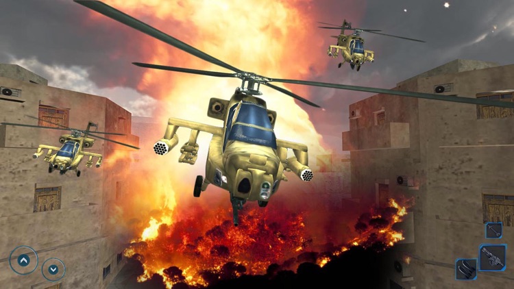 Gunship helicopter: Air Strike