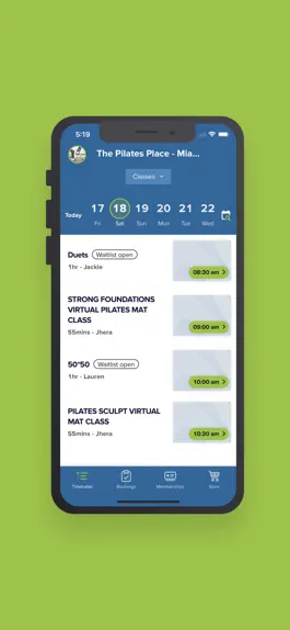 Game screenshot The Pilates Place Studios App apk