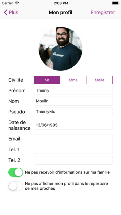 Screenshot #2 pour Familles SOS Seniors