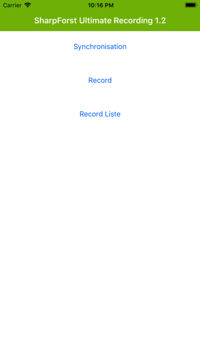 SharpForst Ultimate Recording Screenshot
