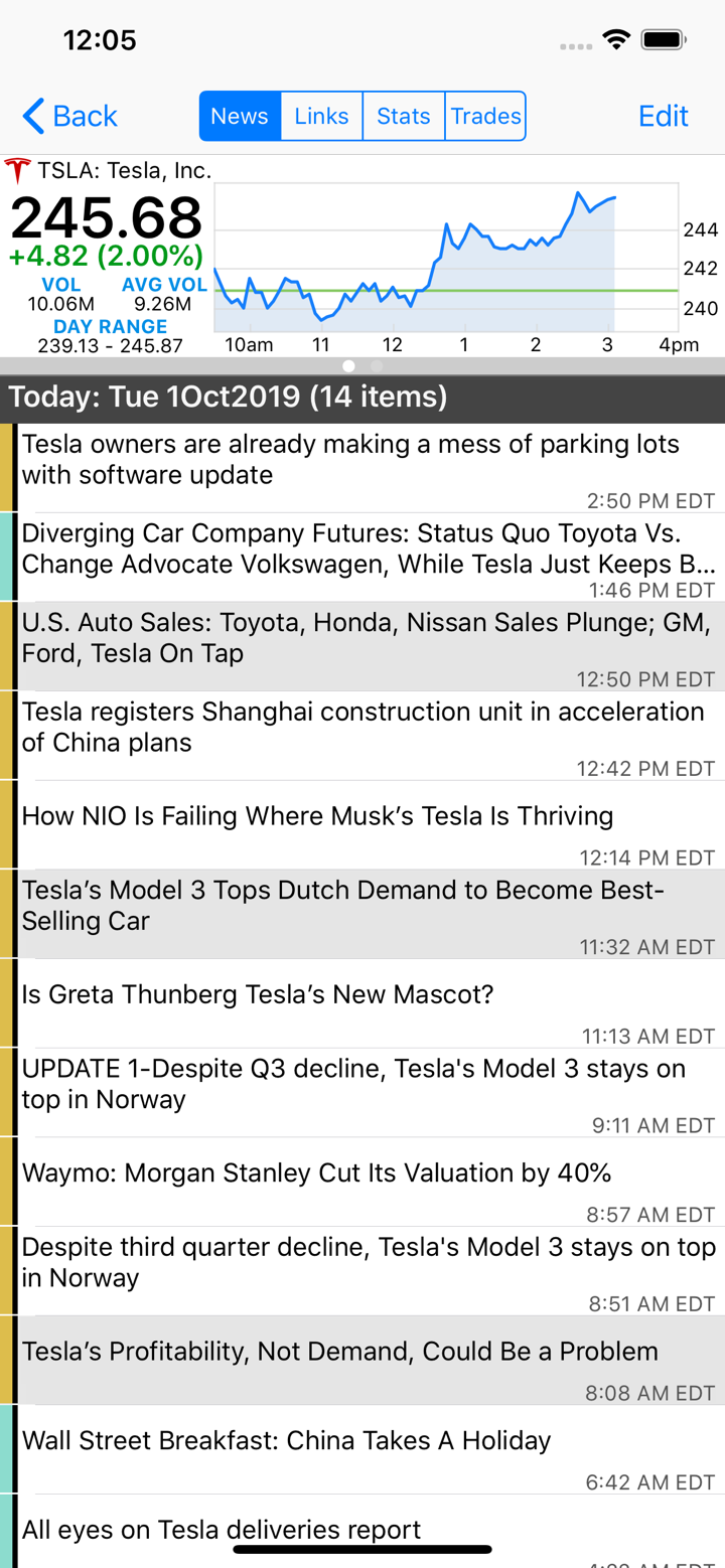 StockSpy: Real-time Quotes screenshot 2