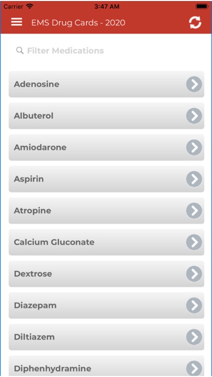 EMS Drug Cards
