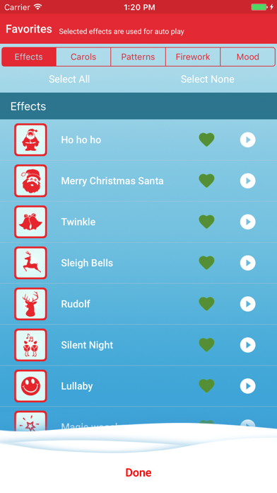 Screenshot #2 pour Hue Christmas for Philips Hue