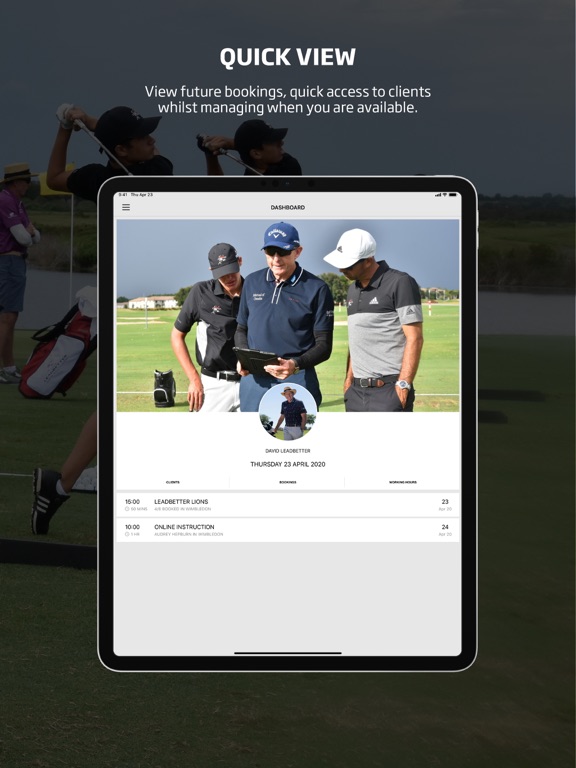 Screenshot #6 pour Leadbetter Coach