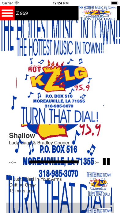 KZLG RADIO COM iPhone screenshot 1 - Entertainment app