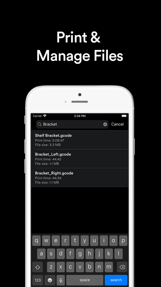 #3. Kraken for OctoPrint (iOS) 由: Tapgods