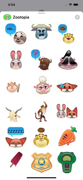 Game screenshot Disney Stickers: Zootopia hack