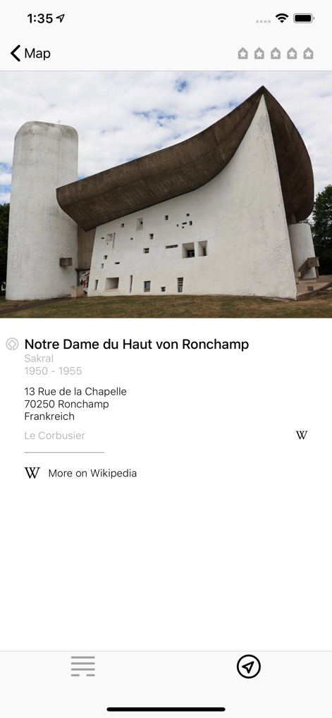 Architectures - architectures-app-notre-dame-du-haut-details