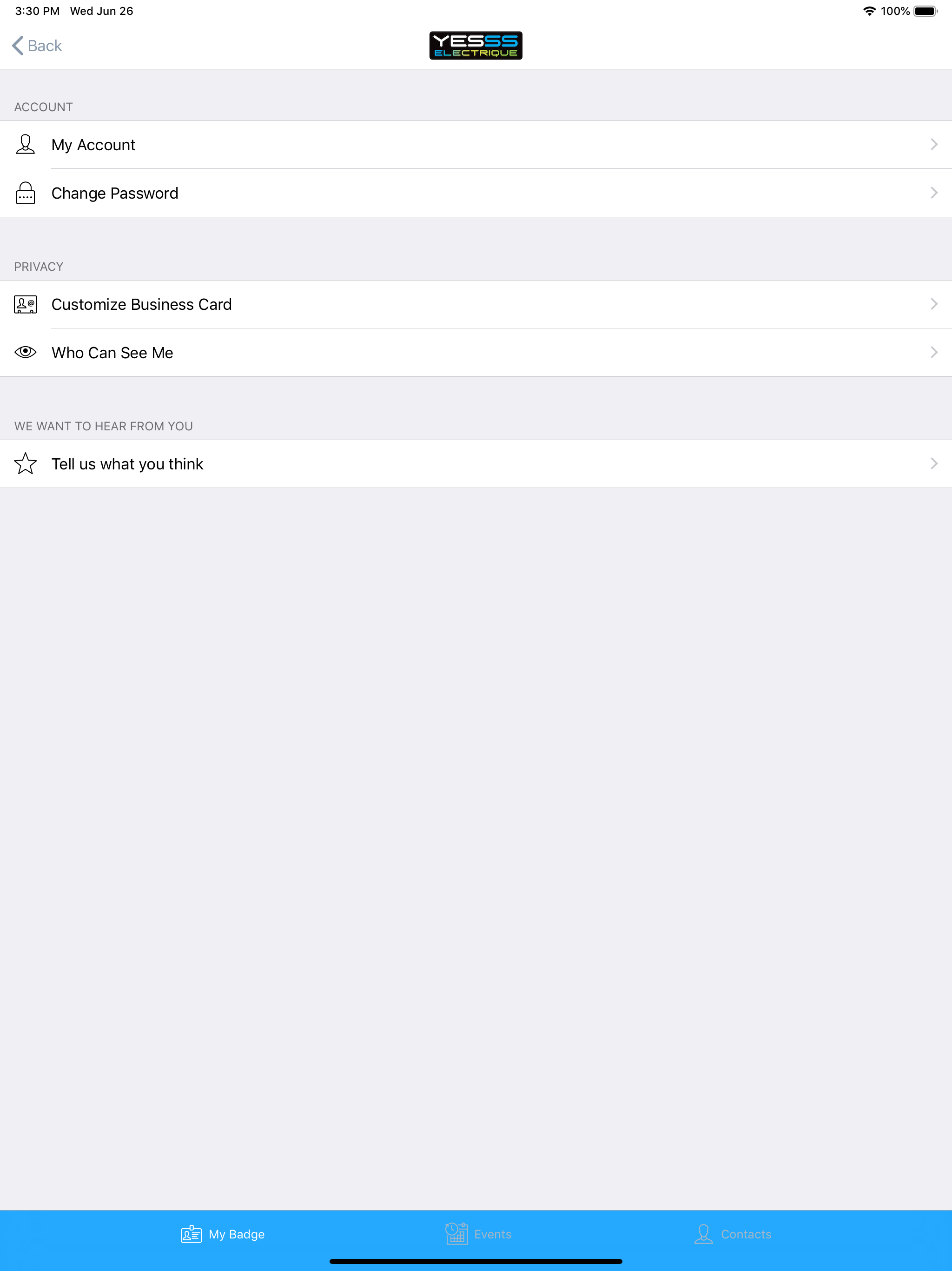 YESSS Events screenshot 9