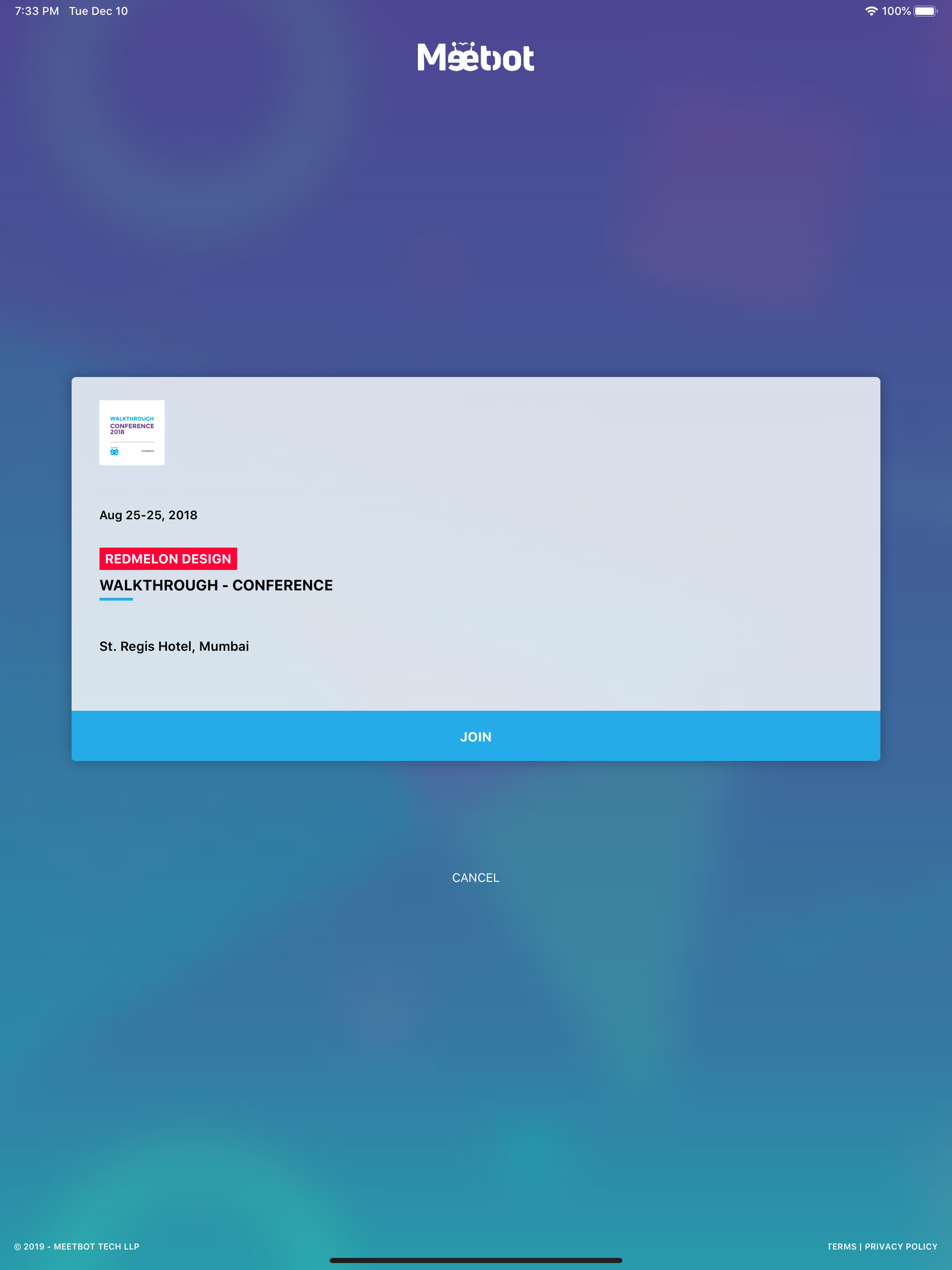 Meetbot - Event Management App screenshot 10