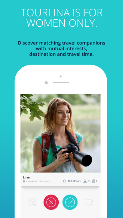 Screenshot #3 pour Tourlina - Female Travel Buddy