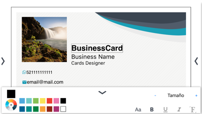 BusinessCard Screenshot