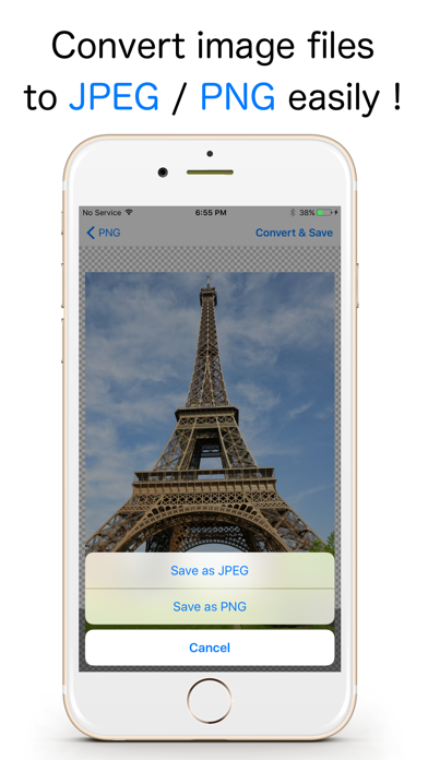 JPEG,PNG Image file converter Screenshot 2