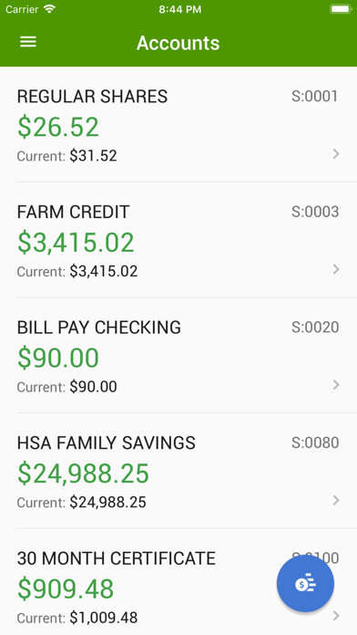 Grasslands FCU Screenshot