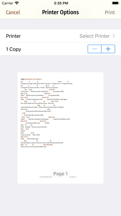 Song Book Pro Screenshot