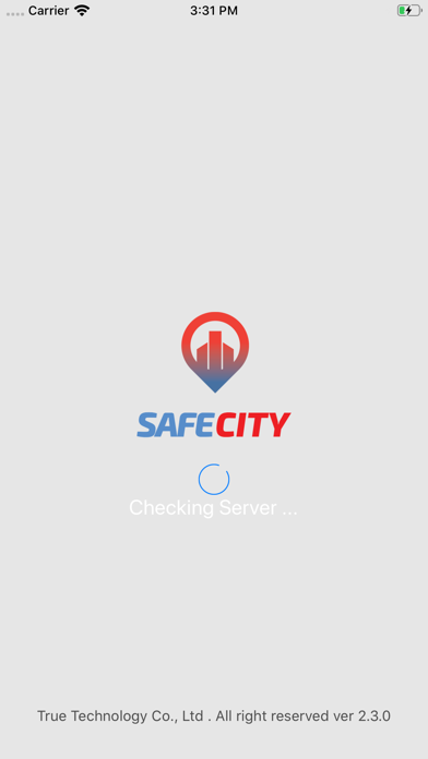 Screenshot 1 of Safe City App