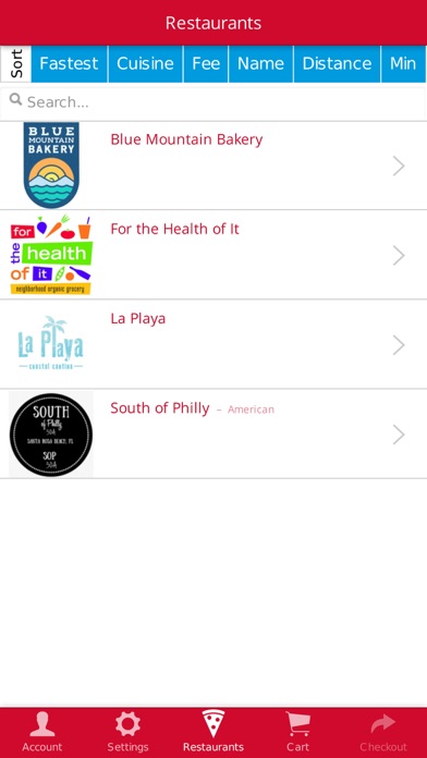 App screenshot