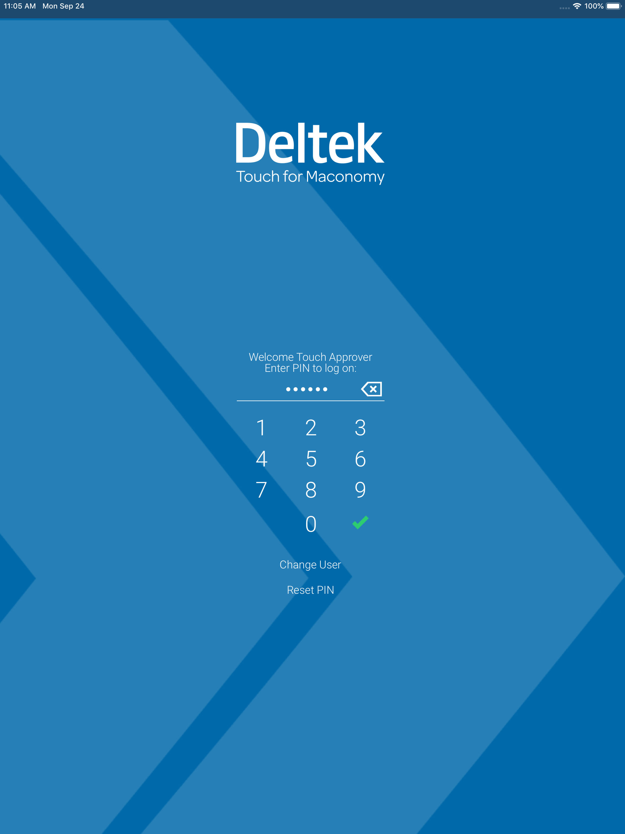 Deltek Touch for Maconomy