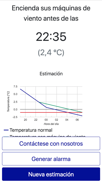 Control de Heladas Screenshot