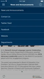 garden grove school district iphone screenshot 3