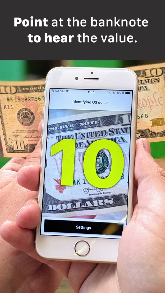 #1. Cash Reader for the Blind (iOS) 由: Cash Reader s.r.o.