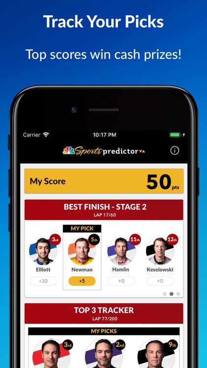 NBC Sports Predictor by Boom Shakalaka