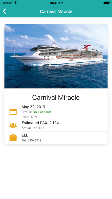 Screenshot #3 pour Belize Cruise App