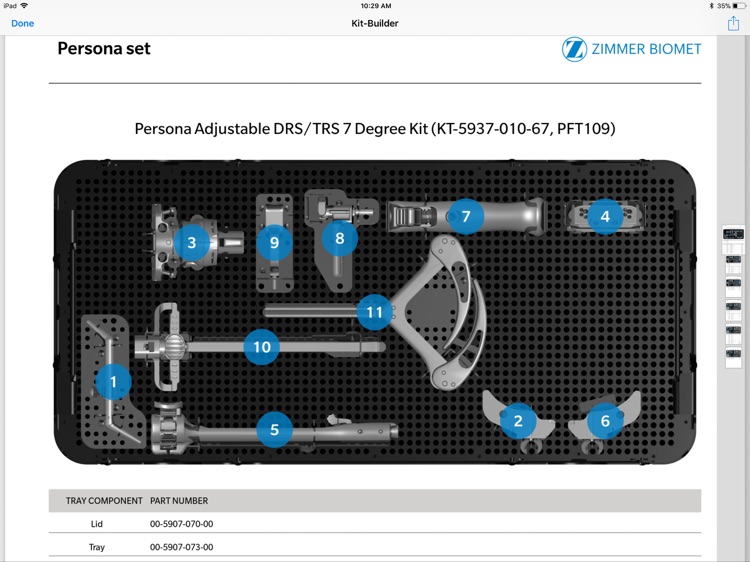 Kit Builder - Zimmer Biomet