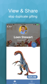 The Christmas List App screenshot