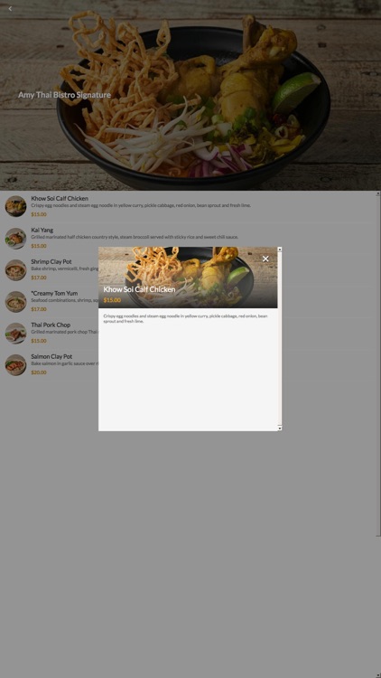 Amy Thai Bistro screenshot-3