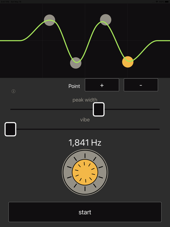 Screenshot #4 pour Waveform Sound Generator