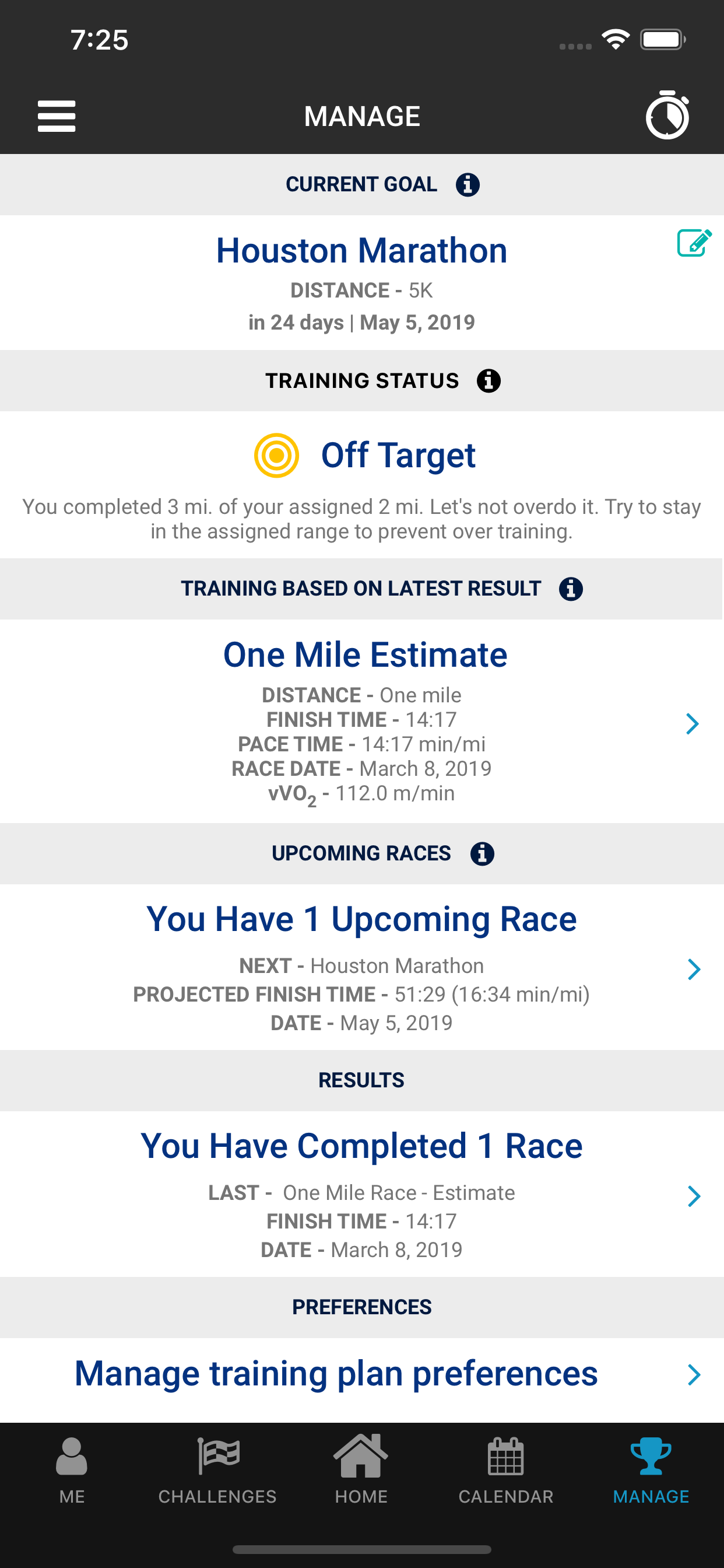 My Run Plan screenshot 3