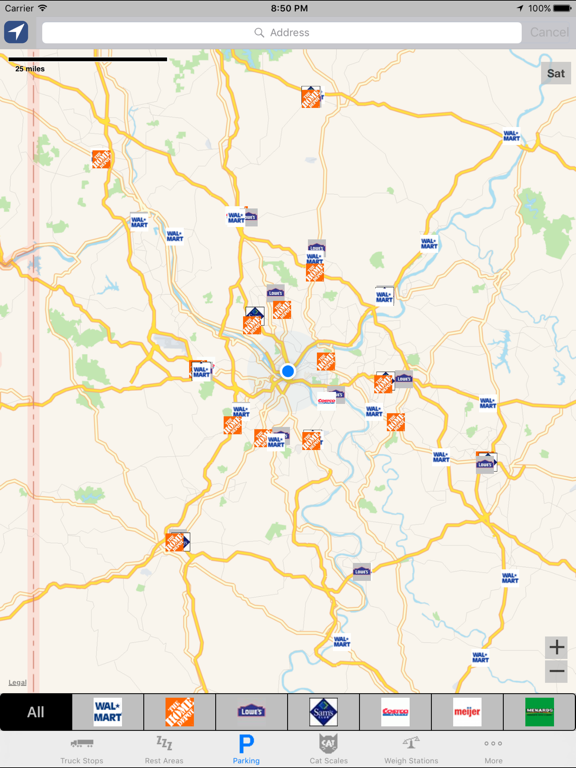 Screenshot #6 pour Truck Stops Pro