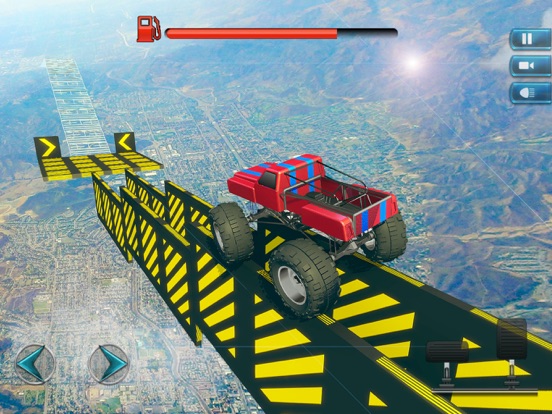 Impossible Ramp Driving Stunts iPad screenshot