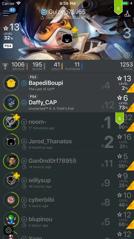 YaPSNapp: PSN App
