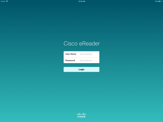 Screenshot #4 pour Cisco eReader