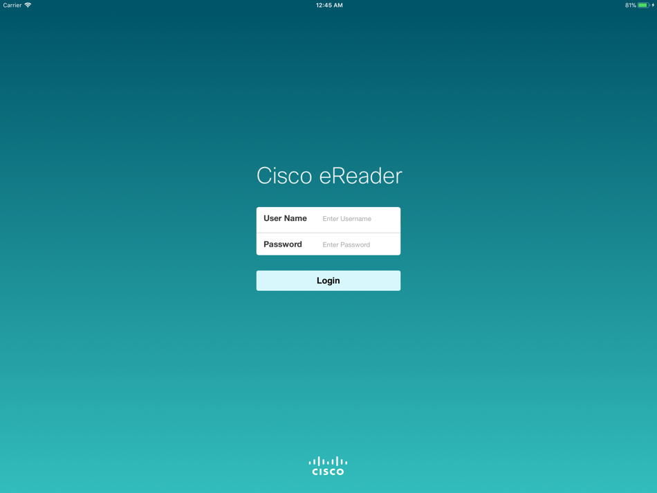 Cisco eReader - 5.7.1 - (iOS)
