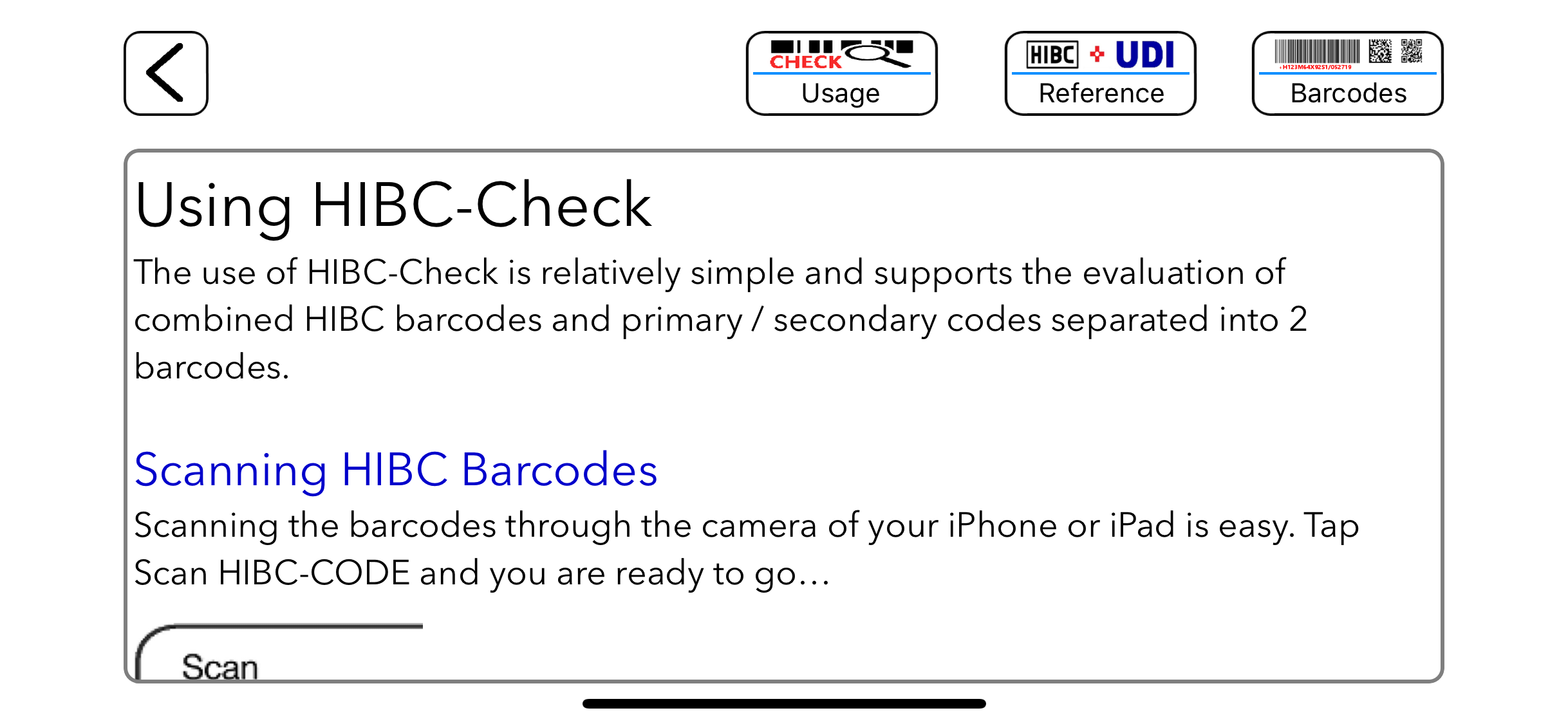 HIBC Check