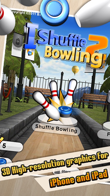 iShuffle Bowling 2 screenshot 1