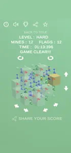 3D MINESWEEPER -CUBIC- screenshot #6 for iPhone